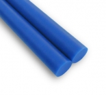Polietilén rúd kék Ø 20x1000 mm, SOLIDUR 1000